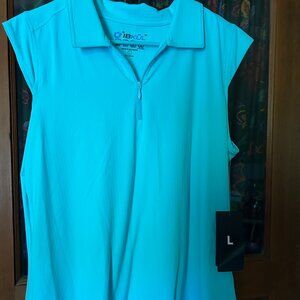 IBKUL Sleeveless Polo Golf Shirt